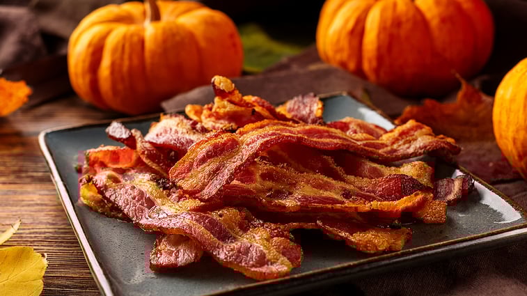 Spice Up Seasonal Sales With New Hatfield® Pumpkin Spice Thick Cut Bacon